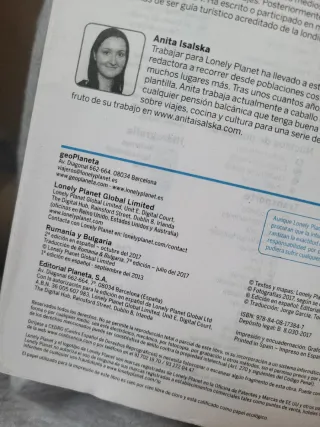 Guía Rumanía y Bulgaria lonely