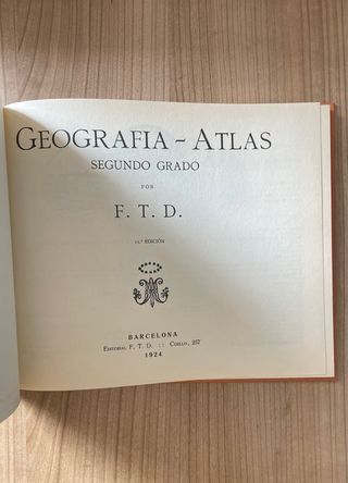 Geografía y atlas: segundo grado