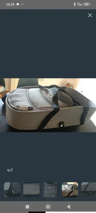 Cochecito Bugaboo Bee 5 Gris