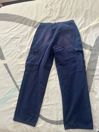Pantalones cargo Zara azules