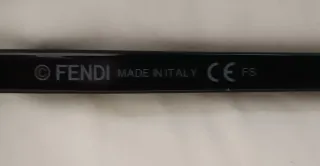 Gafas Fendi Negras y Blancas