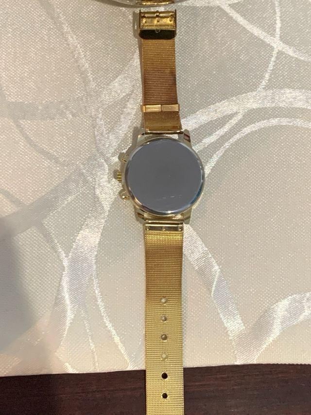 Reloj G Azul y Dorado