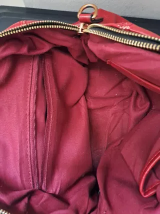 Borsetta a bauletto rossa