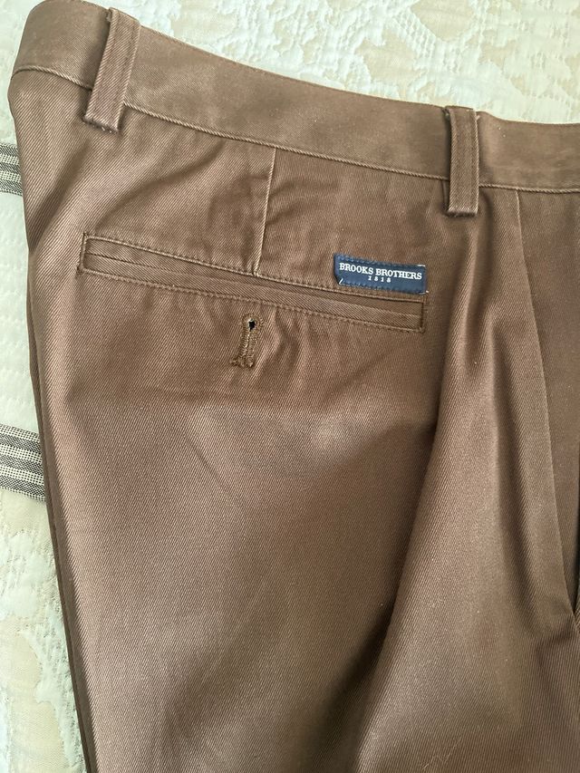 Lote 2 Pantalones Chinos Beige y Marrón