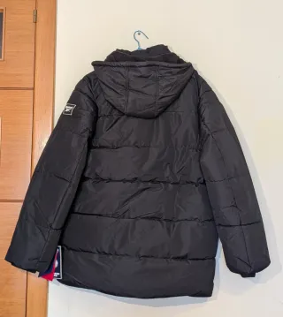 Abrigo Reebok Negro Talla M