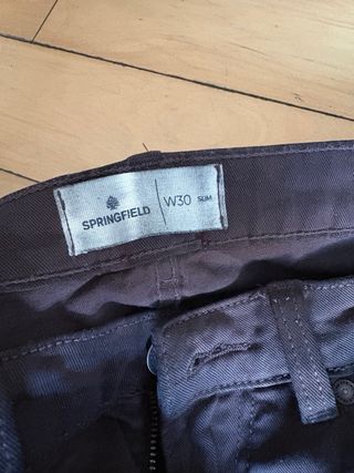 Pantalón Springfield Marrón w30