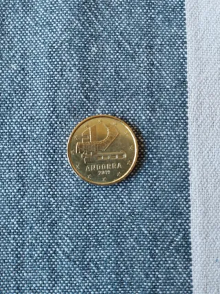 Moneda 10 céntimos Andorra 2019