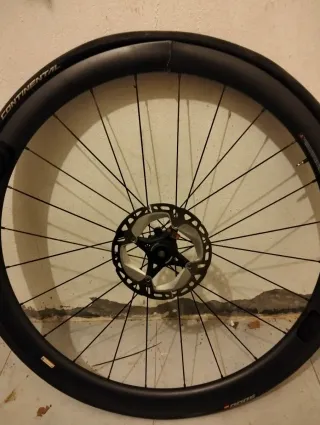 Rueda bicicleta WSion dañada