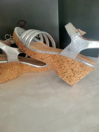 Sandalias Mujer Plataforma T-41