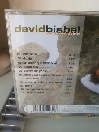 CD David Bisbal Corazón Latino Original