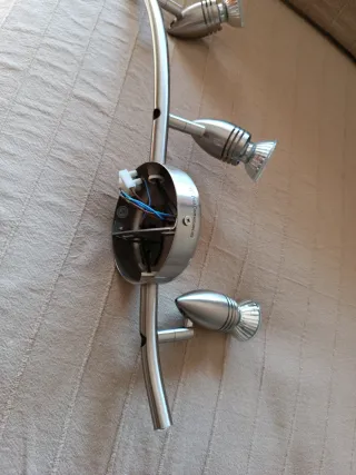 Aplique de techo con 3 focos