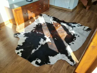 Alfombra Piel Vaca Alta Calidad