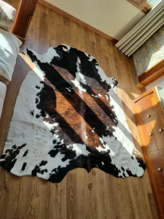 Alfombra Piel Vaca Alta Calidad