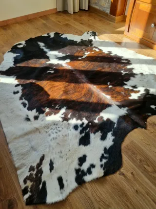 Alfombra Piel Vaca Alta Calidad