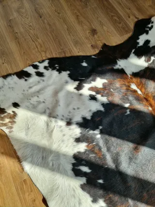 Alfombra Piel Vaca Alta Calidad