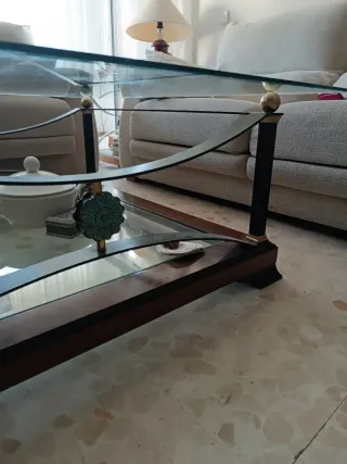 Mesa de centro baja grande salón