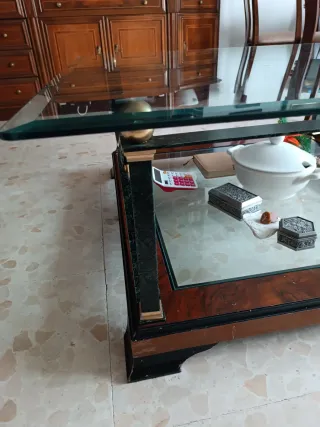 Mesa de centro baja grande salón