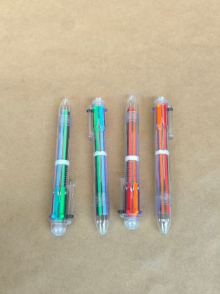 Confezione da 2 Penne multicolor - Nuove