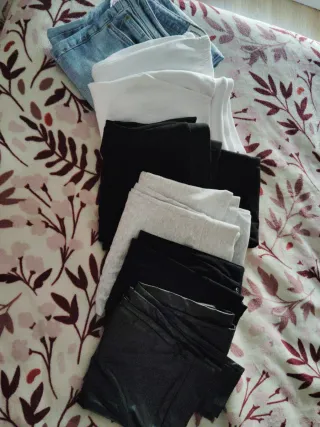 Lote pantalones y mallas (varios colores)