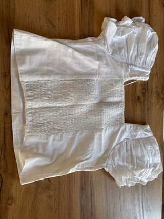 Top blanco Abercrombie & Fitch