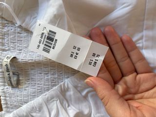 Top blanco Abercrombie & Fitch