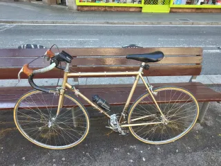Bicicleta Motobecane Vintage Dorada