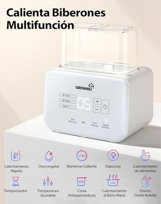 Calienta Biberones GROWNSY Multifunción NUEVO!!!