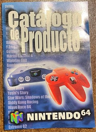 Catálogo Producto Nintendo 64 Original