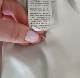 Elegante blusa bordada T XL