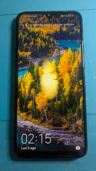 Huawei P Smart 2019 aurora blu con scatola