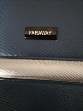 Maleta pequeña azul marino FARAWAY