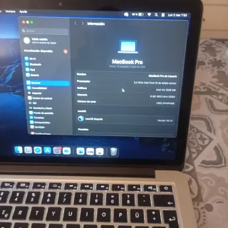 MacBook Pro Retina 13 2013 macOS Sequoia 15.7.4