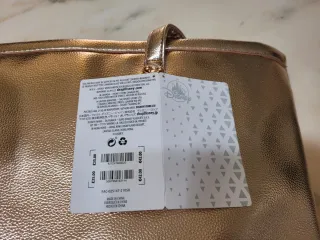 Bolso Tote Disney Store oro rosa, Perforado