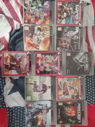 Lote de 10 Videojuegos PS3