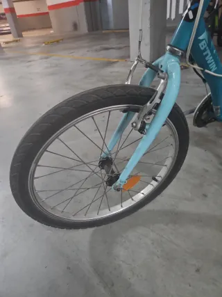 Bicicleta infantil azul Btwin