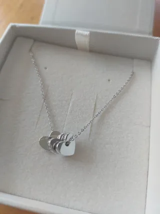 Collana Brosway cuori argento