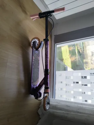 Patín Morado 2 Ruedas Niña