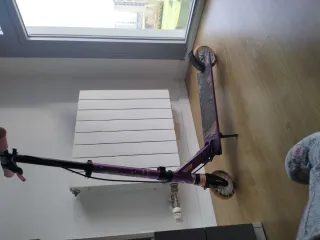 Patín Morado 2 Ruedas Niña