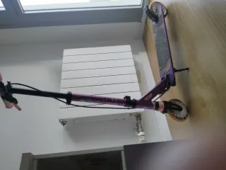 Patín Morado 2 Ruedas Niña