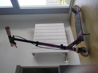 Patín Morado 2 Ruedas Niña