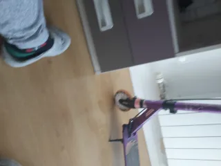 Patín Morado 2 Ruedas Niña