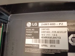 Dos teles,de 24 y 22.samsung y lg,con TDT,mandos,