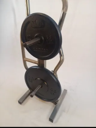 Soporte para discos de pesas 28 y 30 mm