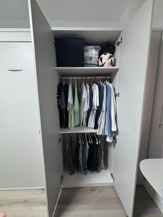 Cama abatible con armario