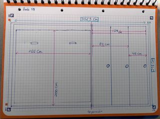 Cama abatible con armario
