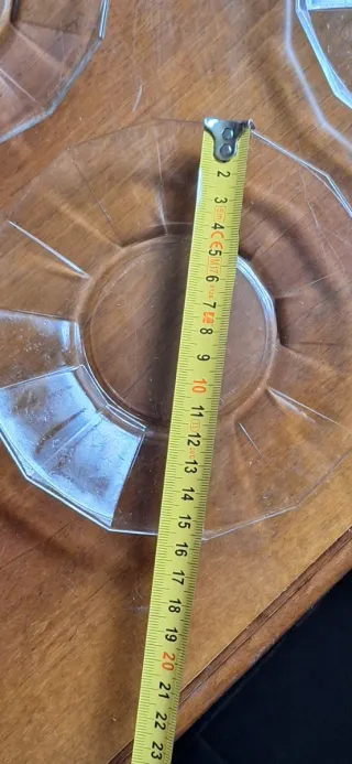 Bormioli 6 piattini vetro