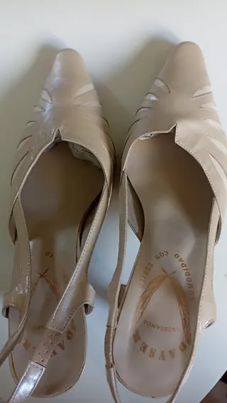 Zapatos piel fiesta ceremonia y bolso conjunto