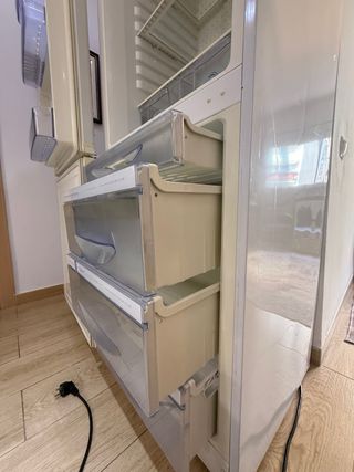 Nevera combi Bluesky 1,85m – Funciona Gran Capacid