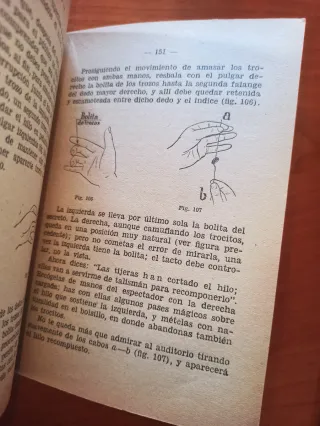 Libro Trucos de Magia Wenceslao Ciuró 1957