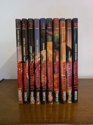 ANTIGUA COLECCIÓN DE COCINA OCEANO A ESTRENAR